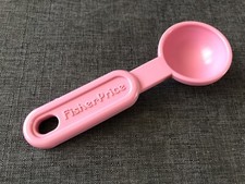 Fisher Price Fun with Food Toy Replacement Pink Ice Cream Scoop Vintage 1987