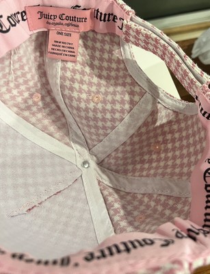 Juicy Couture Cap Houndstooth Baseball Cap One Size Pink And  display picture 2