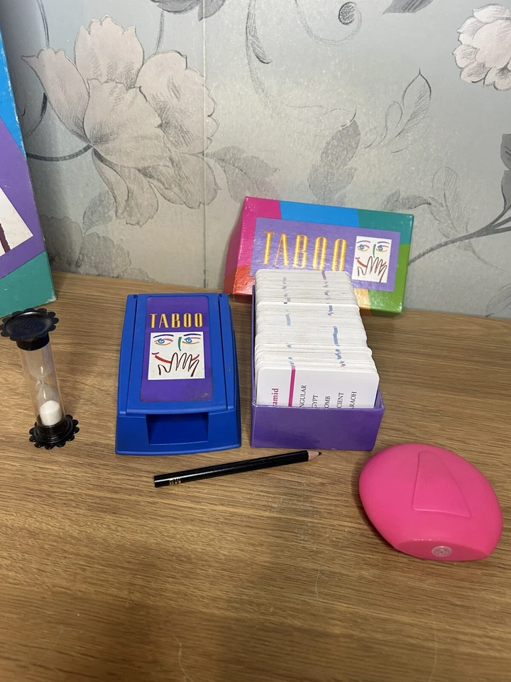 1993 Taboo Board Game The Game Of Unspeakable Fun Friends Family Board Game - Image 4 of 4