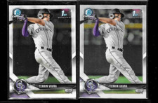 2018 Bowman Chrome TERRIN VAVRA prospect rookie base & Refractor Draft 2 card