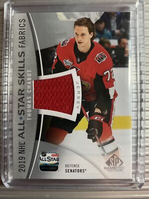 2019-20 SP Game Used All*Star Skills Fabrics Jersey Thomas Chabot