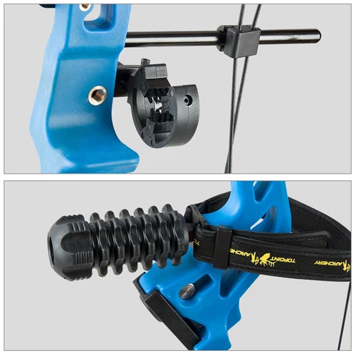 Junior 10-30LBS Compound Bow and Arrows Set Archery Target Right Hand Youth Kids - Picture 12 of 26