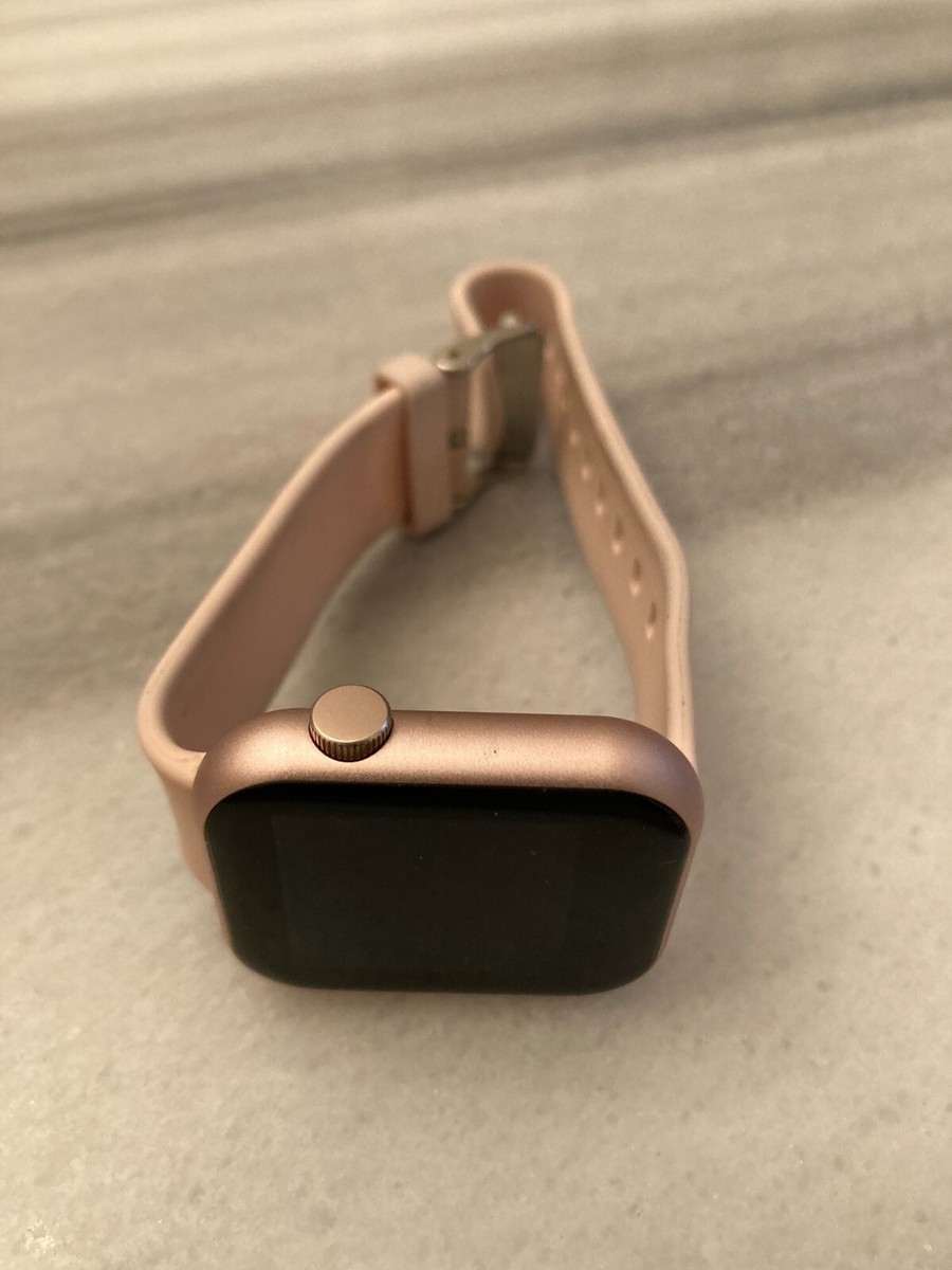 Tekpluze Women's Fitness Tracker Heart Rate Smart Watch Pink 38mm