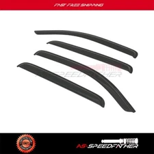 Somke Deflector Window Visor Sun Rain Guard For 16-21 Toyota Tacoma Double Cab