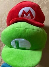 Super Nintendo World Mario Luigi set plush hat cap cosplay USJ Official limited