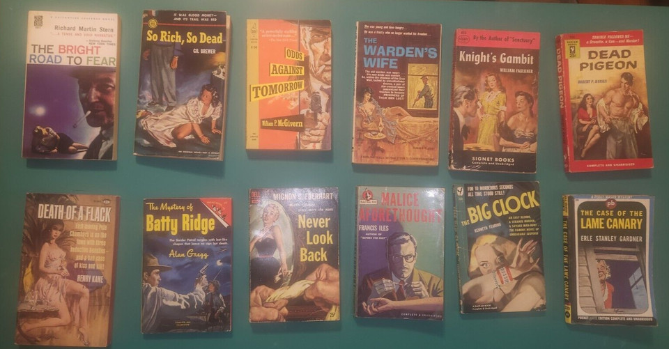 115 Plus Vintage Mystery Crime PB GGA Sleaze Tu elección Compra Más Ahorra Más