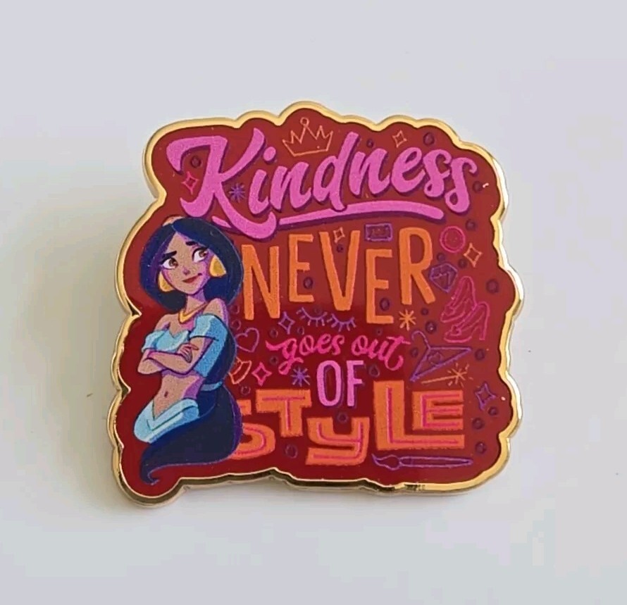 Disney Trading Pin 2022 Princess Jasmine Kindness Never Goes Out Of Style