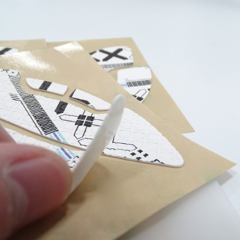 Mouse Grip Tape Skates Handmade Sticker For DeathAdder Mouse Lizards