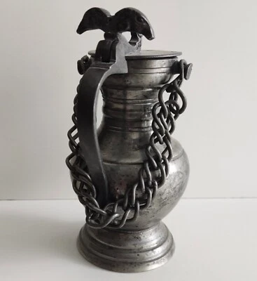 Antique zinc jug marked Austro-Hungary - Photo 1/4