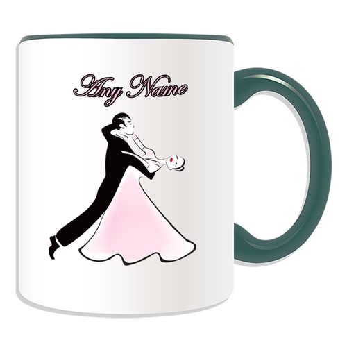 Personalised Gift Foxtrot Waltz Dancer Mug Money Box Cup Dance Ballroom Tango - Picture 12 of 20