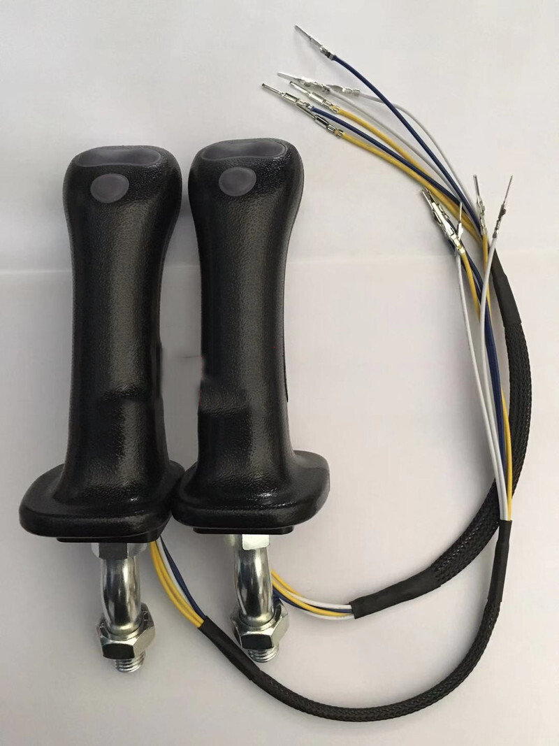 Kit Joystick Per Escavatore Con Maniglia A 3 Pulsanti Da 2