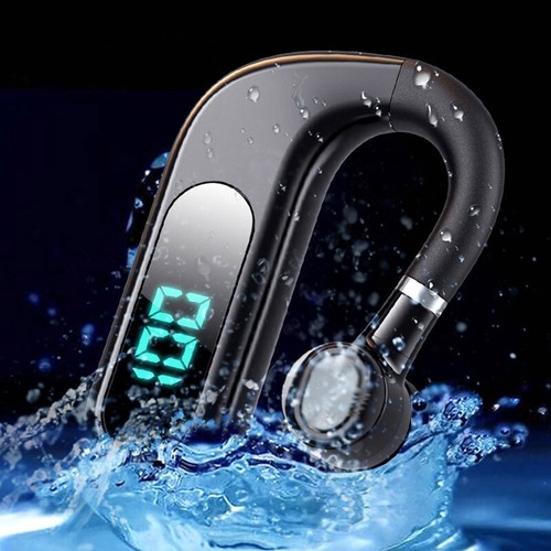 Super Long 48Hr Wireless Headset Bluetooth Earphone Sport Earhook Earbud Driving - Picture 9 of 22