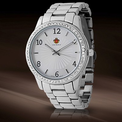 NEW Louis Richard 9400 Women's Ashby Silver Bracelet Boyfriend