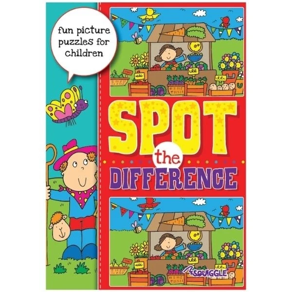 KIds Spot the Difference Activity Book Puzzle Books Children Fun Educational - Image 3 of 4