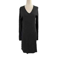 Leisure by OST Gray Sweater Dress w/ Pockets Women Size Medium | 45-34
