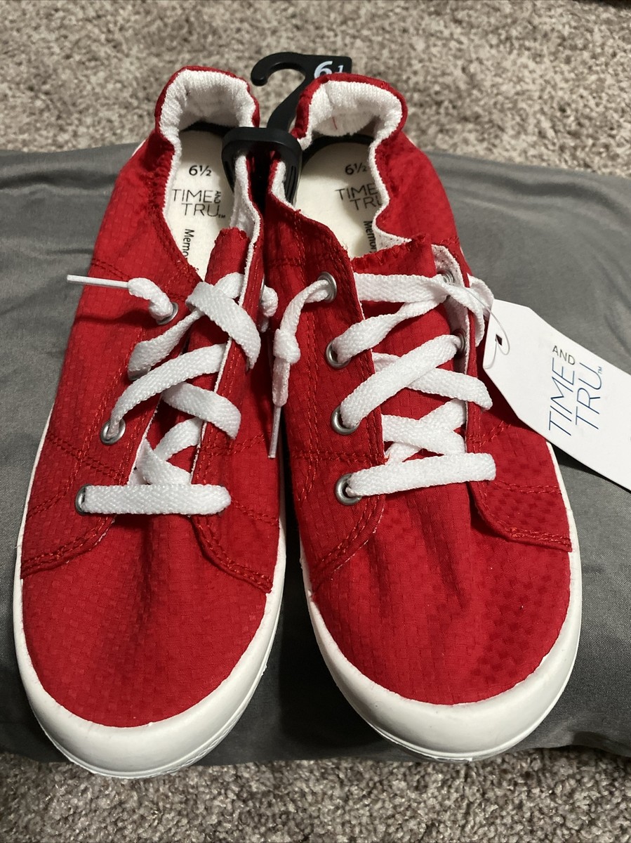 Scrunchback Sneaker Time And Tru Shoes Price Time And Tru Women's
