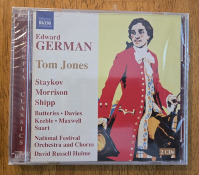 Tom Jones by Edward German, David Russell Hulme Conductor [New CD]