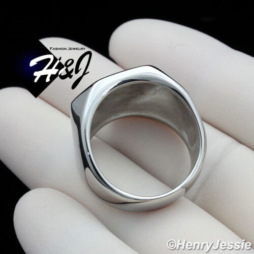 MEN Stainless Steel Silver/Black/Gold Plated Superman Ring Size 8-13*R121 - Picture 3 of 7