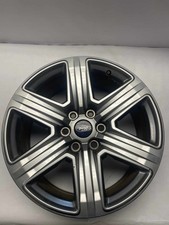 20 IN. FORD 18 19 20 F150 WHEEL RIM 6 SPOKE DARK GRAY RIBBED 6X135MM CURB RASH