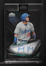 2021 Topps Chrome Black Green Refractor 73/99 Keibert Ruiz #CBA-KR Auto g0h