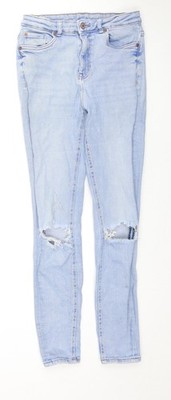 Damenjeans UK Größe 10 New Look Regular Fit Skinny