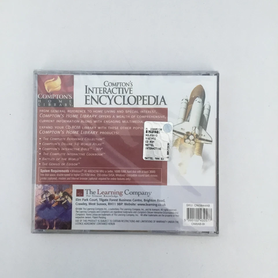 Compton's Interactive Encyclopedia [PC CD-Rom] (Factory Sealed) - Image 2 of 2
