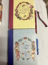 LOT OF 2 The victorian photograph album - antique photo storage RARE