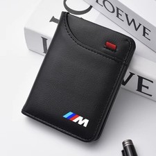 BMW M Portemonnaie Cardholder Geldbeutel Geschenk Herren Auto Leder Wallet