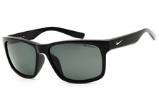 NIKE CRUISER P FQ4678 010 Sunglasses Black Frame Polarised Gray Lenses 59mm