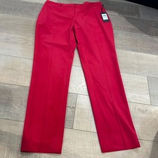 TOMMY HILFIGER WOMENS FUSHIA PINK SIZE 6 NEW RADCLIFFE PANT ANKLE