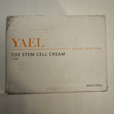 Zoe Stem Cell Cream + EGF  2 oz Exp. 10/31/2028  Rough Box 