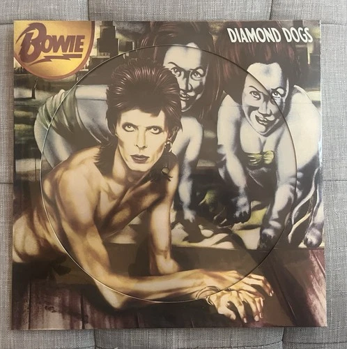 David Bowie Diamond Dogs Picture Disc 2024 as new sealed with poster, remaster