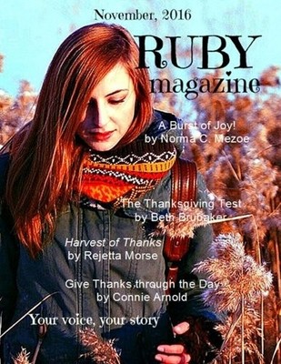 RUBY MAGAZINE NOVEMBER 2016: YOUR VOICE, YOUR STORY By Newton Nina Sr. Ed *NEW*