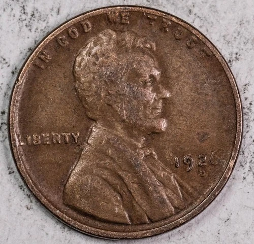 1926-S Lincoln Cent, Wheat Cent Fine - F #2933
