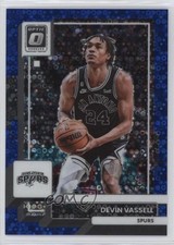 2022-23 Panini Donruss Optic Fast Break Blue Prizm 40/49 Devin Vassell #196 rf2