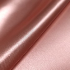 Heavy PEACH ORANGE Bridal Duchess Satin Fabric 58" By The Yard Glossy Poly