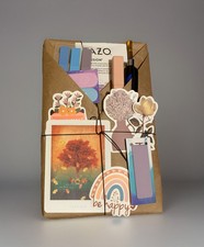 Blind Date With A 5 Minute Journal. With Stickers , Tea, Honey Stick And More.