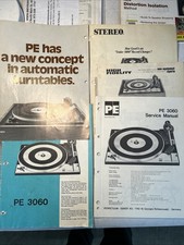 Lot Of 5 Pieces PE Perpetuum Ebner 3060 Manua...