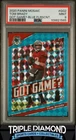 2020 Panini Mosaic Tom Brady Got Game? Blue Fluorescent #08/15 PSA 9 BNA960