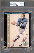 Doak Walker Gem Mint 10 PSA DNA Signed 1998 HOF Signature Series Auto