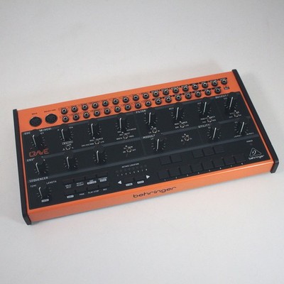 BEHRINGER CRAVE Analog Semi-Modular Synth w/ Box Manual AC Adapter Patch Cables
