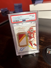 2023 Panini Flawless Rashee Rice Rookie Patch Autograph PSA 9 Mint – Premium RPA