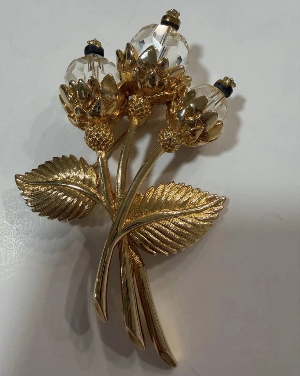 Preços baixos em Moda Ouro Swarovski Broches | eBay