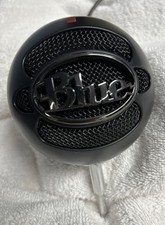 Blue Snowball iCE USB Microphone Black w/ Knox Gear Pop Filter  Boom Arm Tested