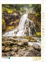 Calvendo Puzzle Der Gollinger Wasserfall | 1000 Teile Lege-GrößE 64X48Cm Foto-Pu