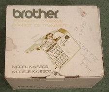 Brother KA-8300 Transfer Carriage for Knitting Machine – with accessories