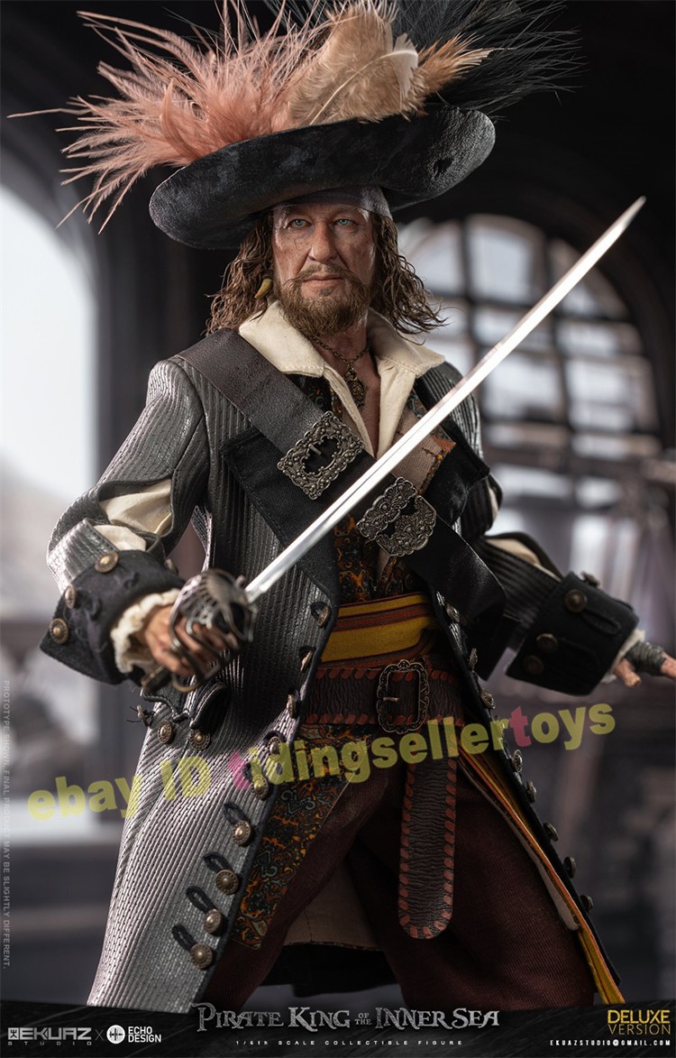 EKUAZ STUDIO Hector Barbossa The king of Caspian Sea 1/6 Figures