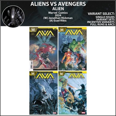 Aliens vs Avengers (2024) #1 2 3 4 Marvel Comics COVER SELECT