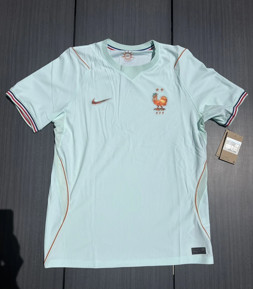 Nike FFF 2020 Stadium Away Maillot Foot Équipe de France 2 Étoiles pour Hommes Taille M - Blanc