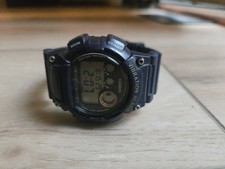 Casio Watch Mens vtg Alarm Digital Tactical Y2K Sport Utility Watch Purple